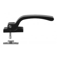 CURTAIN WALL HANDLE 480 28.5 RIGHT BLACK