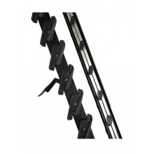 MECHANISM 20 SLATS P 25 BLACK WITH LEVER  RIGHT HAND 