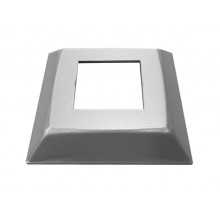 BANISTER BASE COVER SILVER 30X30