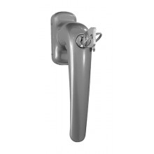 MULTIFUNTION HANDLE 3070.2 WITH EQUAL KEYS SILVER