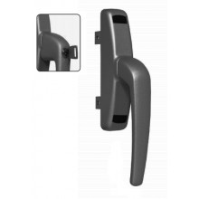 OPERATING HANDLE 11399E WITH KEY BLACK  OUTSIDE OPENING 