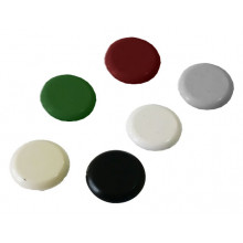 CAP FOR 12MM PROFILE WHITE ral 1013