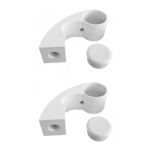 KIT FOR PULL HANDLE T40  WHITE 