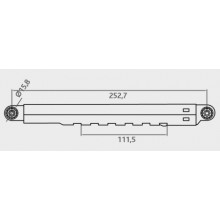 TRANSOM WINDOW ARM 4020 WITH DIFFERENT POSSITIONS