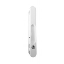 DOUBLE SLIDING LOCK 4308C WITH EQUAL KEYS AND WITH NAIL WHITE