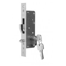 LOCK J 30mm WITH HOOK LEVER FOR SLIDING DOORS