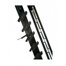 MECHANISM 11 SLATS P 70 BLACK WITH LEVER  RIGHT HAND 
