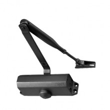 DOORCLOSER DC110 BLACK  WITH HOLD OPEN ARM 