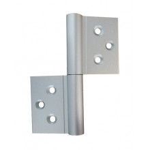 DIVIDING HINGE ANODIZED SILVER