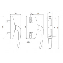 CREMONA 11328E  6200  BLANCEH 2 PELLES SILUETE