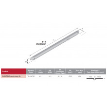 AIREADOR PLASTICO TRIMVENT S13 TS1134470 315 MARRON OSCURO 411mm TI