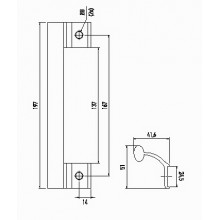 ASA 4310 INOX PARA CIERRE 4308 MR