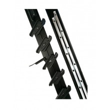 MECHANISM 18 SLATS P 70 BLACK WITH LEVER  RIGHT HAND 