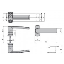 MANILLA RECUPERABLE HERA 2041 G6 PLATA FP