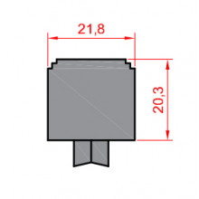 RUEDA S IT 73 ITESAL TANDEM REGULABLE ROD. BOLAS