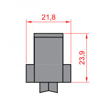 RUEDA S 5000 G90 P 5600 TANDEM ROD. BOLAS ZAMAK REGULABLE