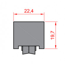 ADJUSTABLE ZAMAK WHEEL S MILLENIUM