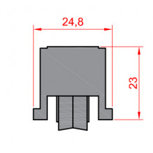 PREMIUM TANDEM WHEEL B 5 WITH NEEDLE BEARING