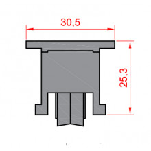 PREMIUM TANDEM WHEEL B 1 5 WITH NEEDLE BEARING