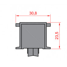 CHARIOT PRENIUM B 2 8 SIMPLE GALET AVEC DOUILLE   AIGUILLES