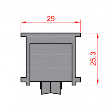 CHARIOT PRENIUM B 2 3 SIMPLE GALET AVEC DOUILLE   AIGUILLES