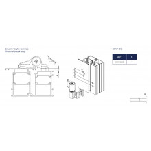 SUPLEMENTO 8010C.25 INOX 7MM PERFIL CON ROTURA MS