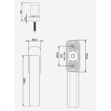 MANILLA MULTIFUNCION CUADRO 5160 RAL 7016 TXT MR