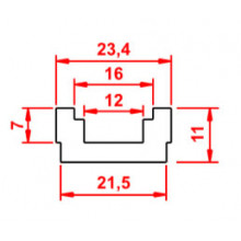 CALCE 14024 OK1 CW70 GRIS APOYO CREMONA PLG  100 ELEVABLE SOPENA  PG