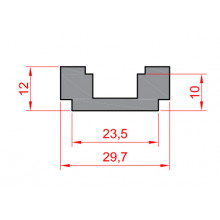 CALCE 0520007 MULTIPUNTO APOYO CREMONA S 4200 CORTIZO CORTE RECTO CT LAS ISLAS ST