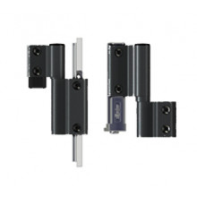 HINGES FOR 2ND LEAF GALICUBE 1414AI BLACK  150 KGS 