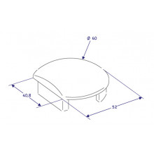 TAPON PASAMANOS 514R BLANCO TC