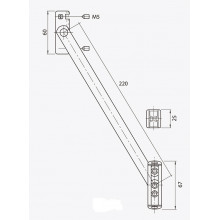 COMPAS RETENEDOR CE 02 220MM MR