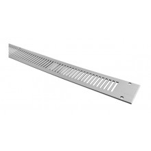 PETITE GRILLE FINE   TRIMVENT TH266  288mm  ANODIZ  ARGENT