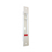 BIG SLIDING LOCK WIHOUT SPRING WHITE