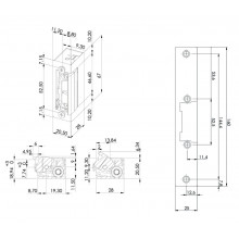 CERRADERO ELECTRICO 4020 54 ABF SX DR