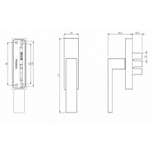 CREMONA HOGER D1922PI INOX ANODIZADA OSCILO DU