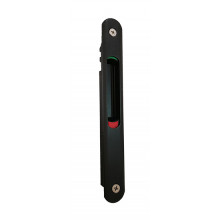 LOCK PIERO WITH NYLON BACK  BLACK  WITH SCREWS