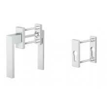 DUBLIN BALCONY HANDLE WHITE 191D9016M0045