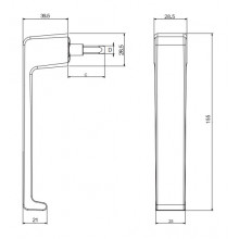 MANILLA MULTIFUNCION MINIMALISTA ITALIA 3090 INOX MS