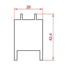 RUEDA S GV 909 ZAMAK REGULABLE ROD. AGUJAS