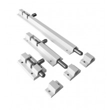 VERROU 365AI  AP.INT.  300MM BLANC  UNE BAGUETTE INOX 12MM 