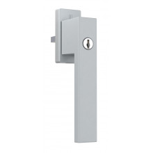 HANDLE DUBLIN WITH KEY SILVER 161.SILVER.40.45