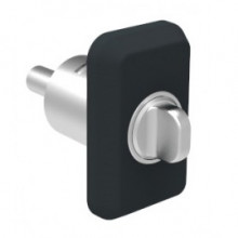 CENTRAL LOCK 200466 BLACK WITH KNOB