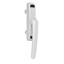 OPERATING HANDLE 11350  6303  WHITE CE 4 LEAVES SILUETE