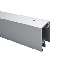 GUIA TECHO PARED 2415 ROLLGLASS  100KG ANODIZADO PLATA 3 METROS KL