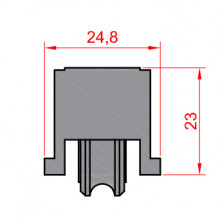 RUEDA premium especial B 5 TANDEM BICRO ROD.AGUJAS RQ CENTRALUM