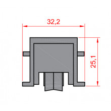 RUEDA PREMIUM B 3 26 SIMPLE BICRO ROD.AGUJAS IT 61 SIMER Q 95 SYSTEM PERIMETRAL