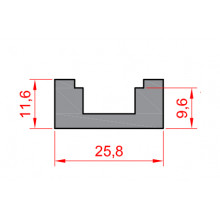 CALCE 0520009 MULTIPUNTO APOYO CREMONA ST ALUGAL CT87 90P RP90P STRUGAL