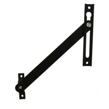 TRANSOM WINDOW ARM 4001 S 6000 4000 BLACK 220MM