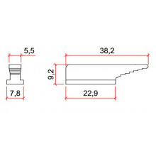 OPPOSITE LOCK S EXTRUAL 75   AL 18